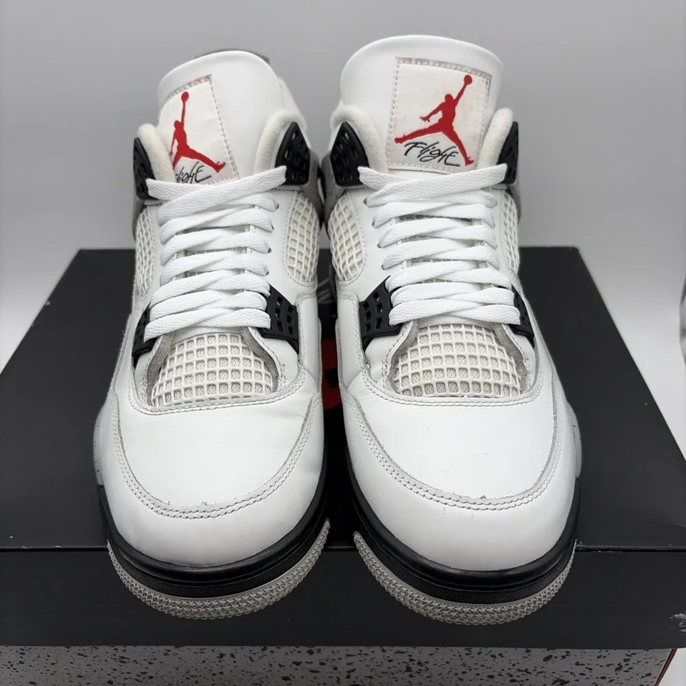 Size 10 - Air Jordan 4 Retro OG 2025 White Cement(FV5029-100)